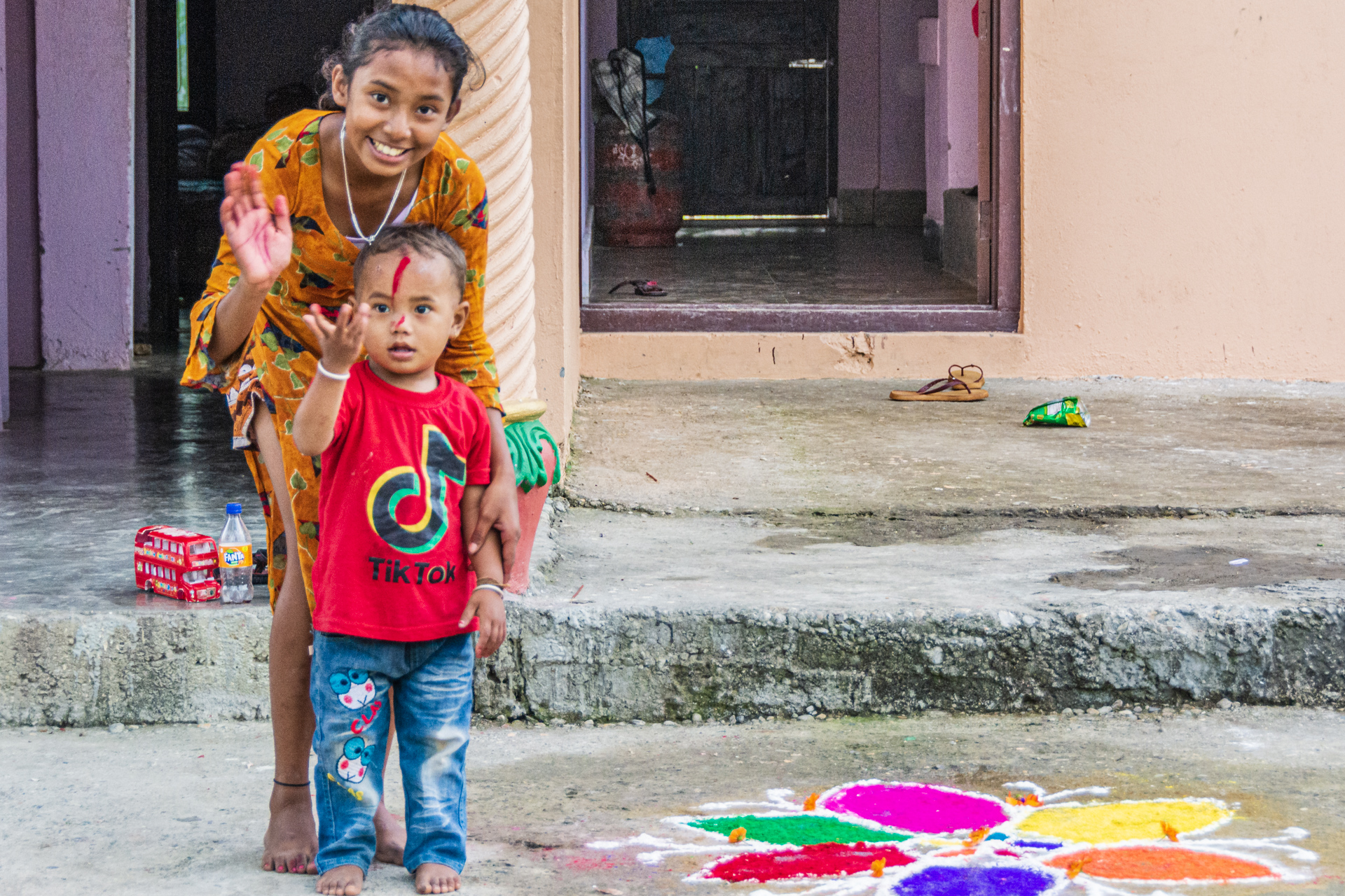 Chitwan Mandalas zu Diwali